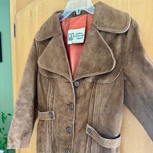Suede & Leathercraft Limited Suede Trench Coat